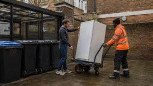 Put an Old Fridge or Freezer in the Bin